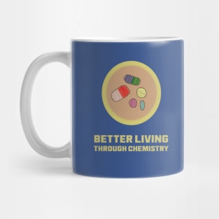 Merit Badge for Practical Brain Chemistry Mug